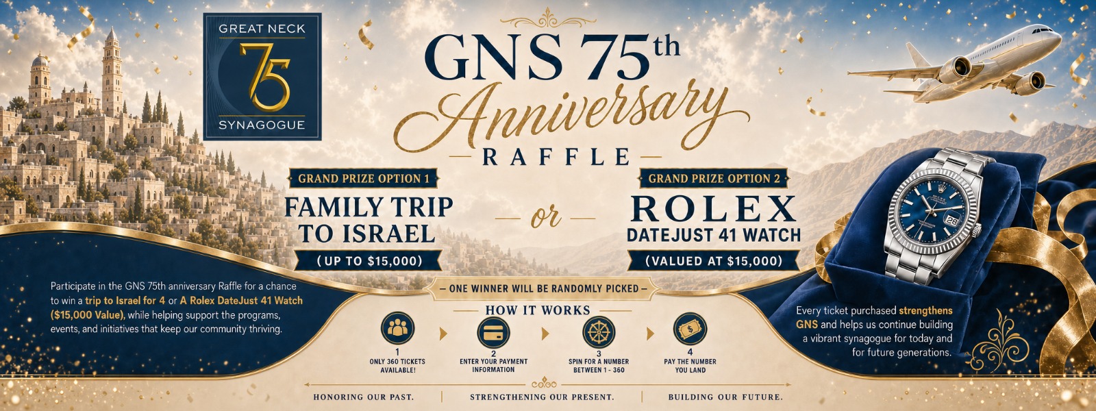 GNS 75th Anniversary Raffle 