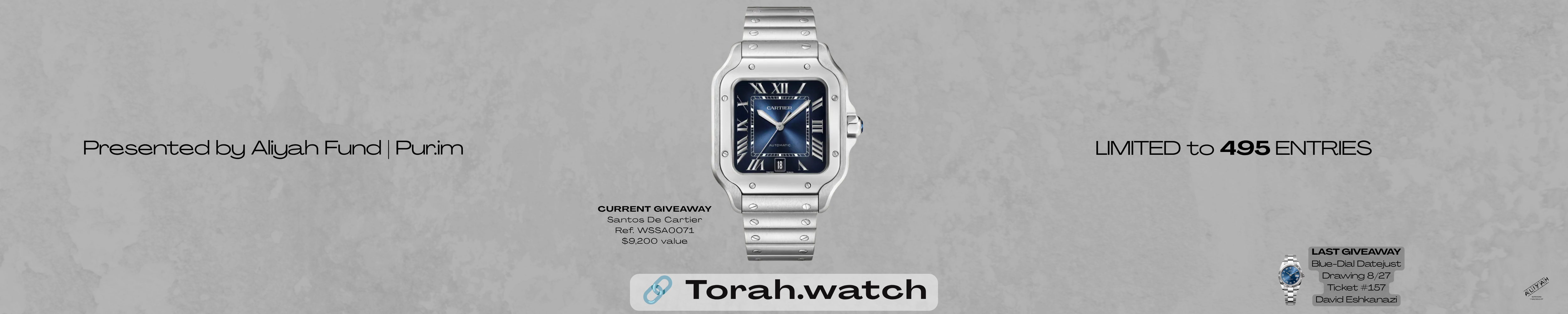 Cartier Santos raffle