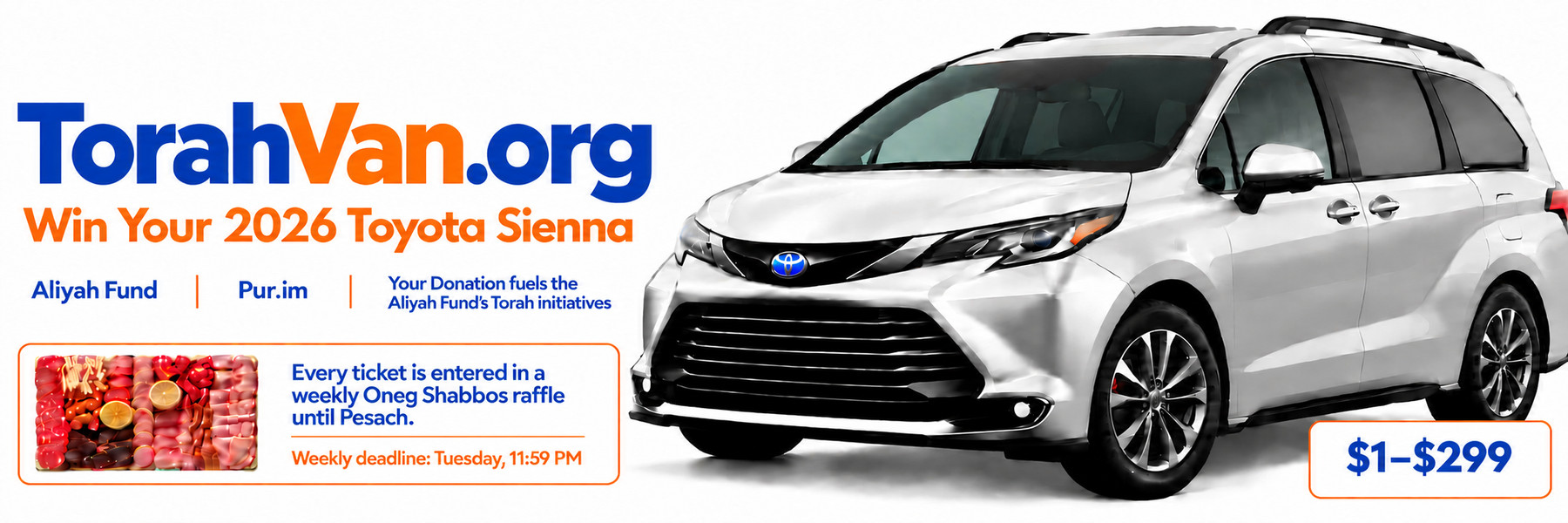 Win Your Torah Van!